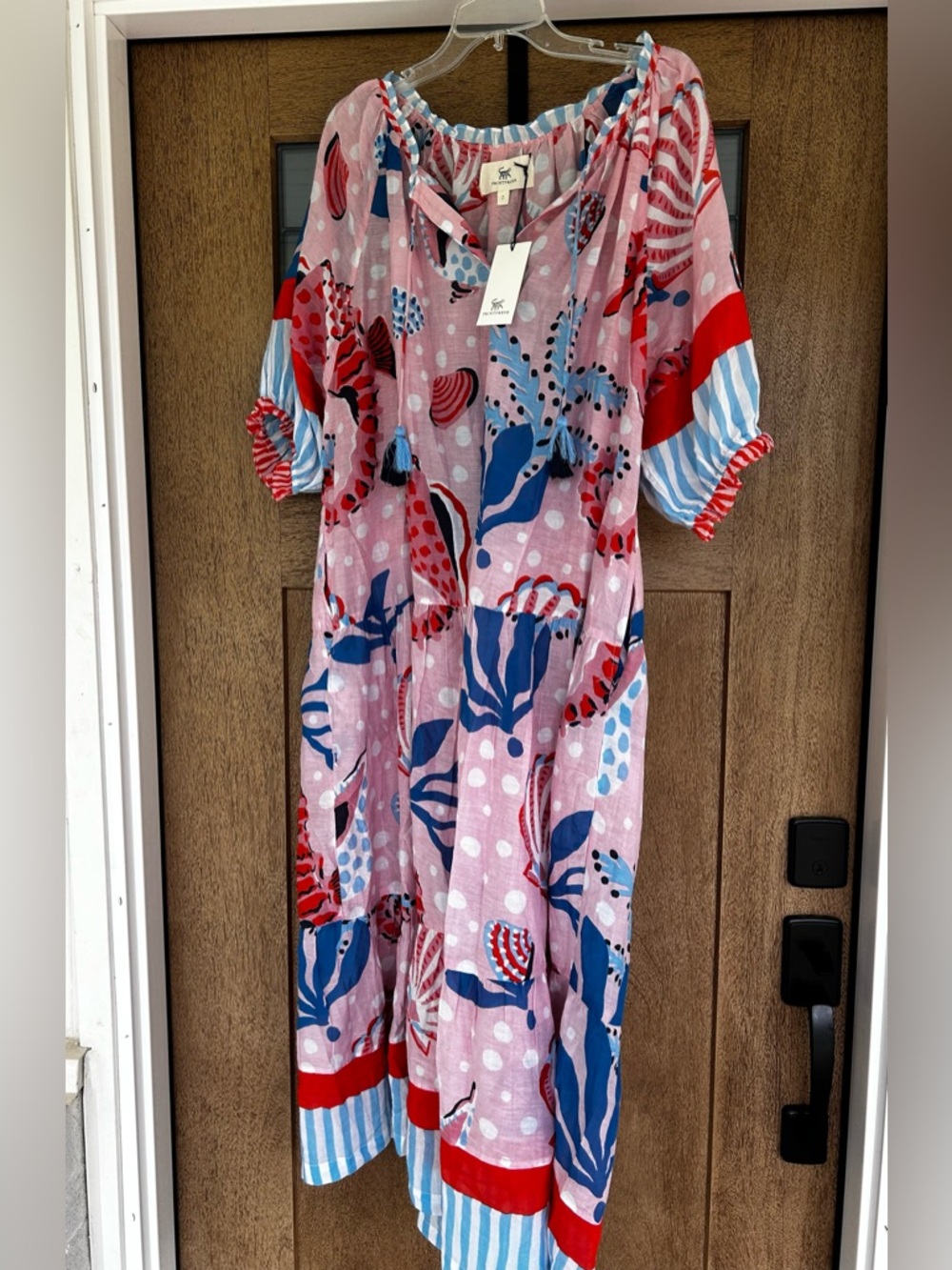 Printfresh Voyage Dress NWT seahorse haven print